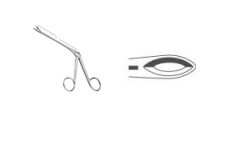 Щипці-конхотом Weil-Blakesley, назальні, прямі, 12cm, 3.0mm